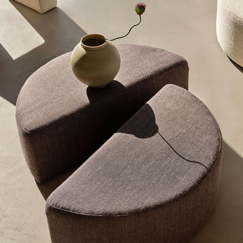 Half Moon Ottoman