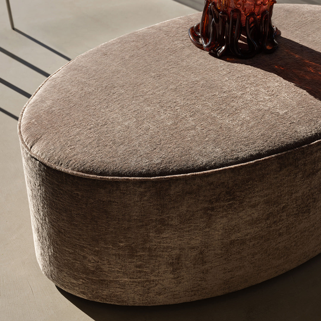 Oval Ottoman