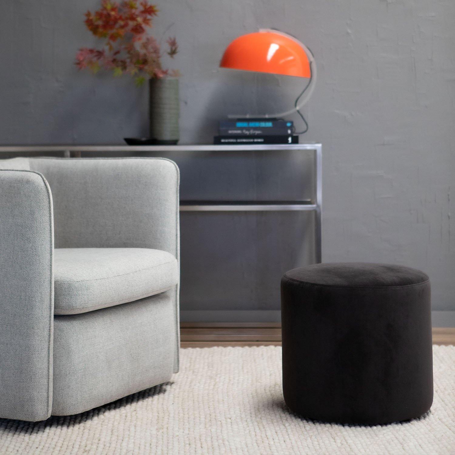 Small Round Ottomans - ZENN DESIGN