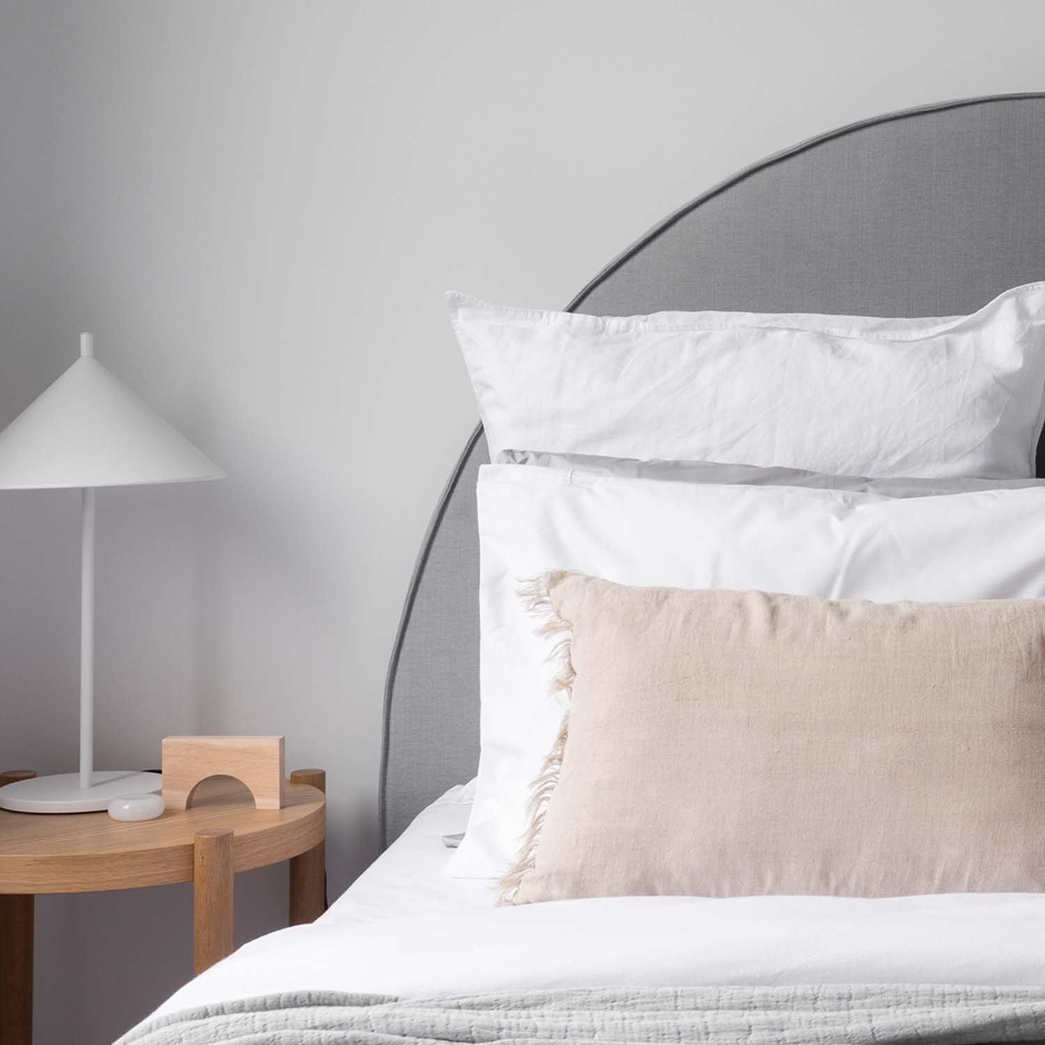 Tara - Double Flange Round Arch Bedhead - ZENN DESIGN