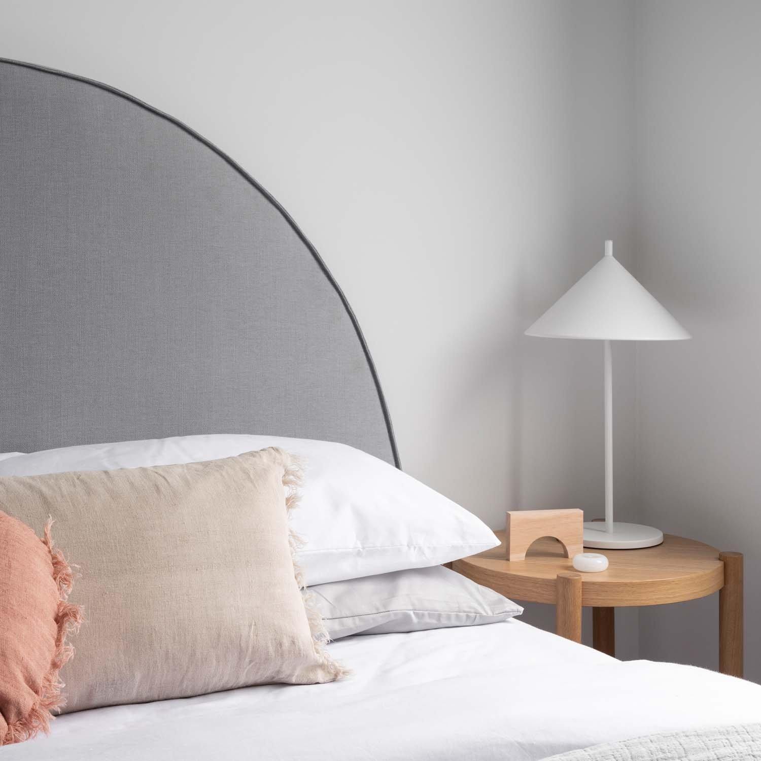 Tara - Double Flange Round Arch Bedhead - ZENN DESIGN