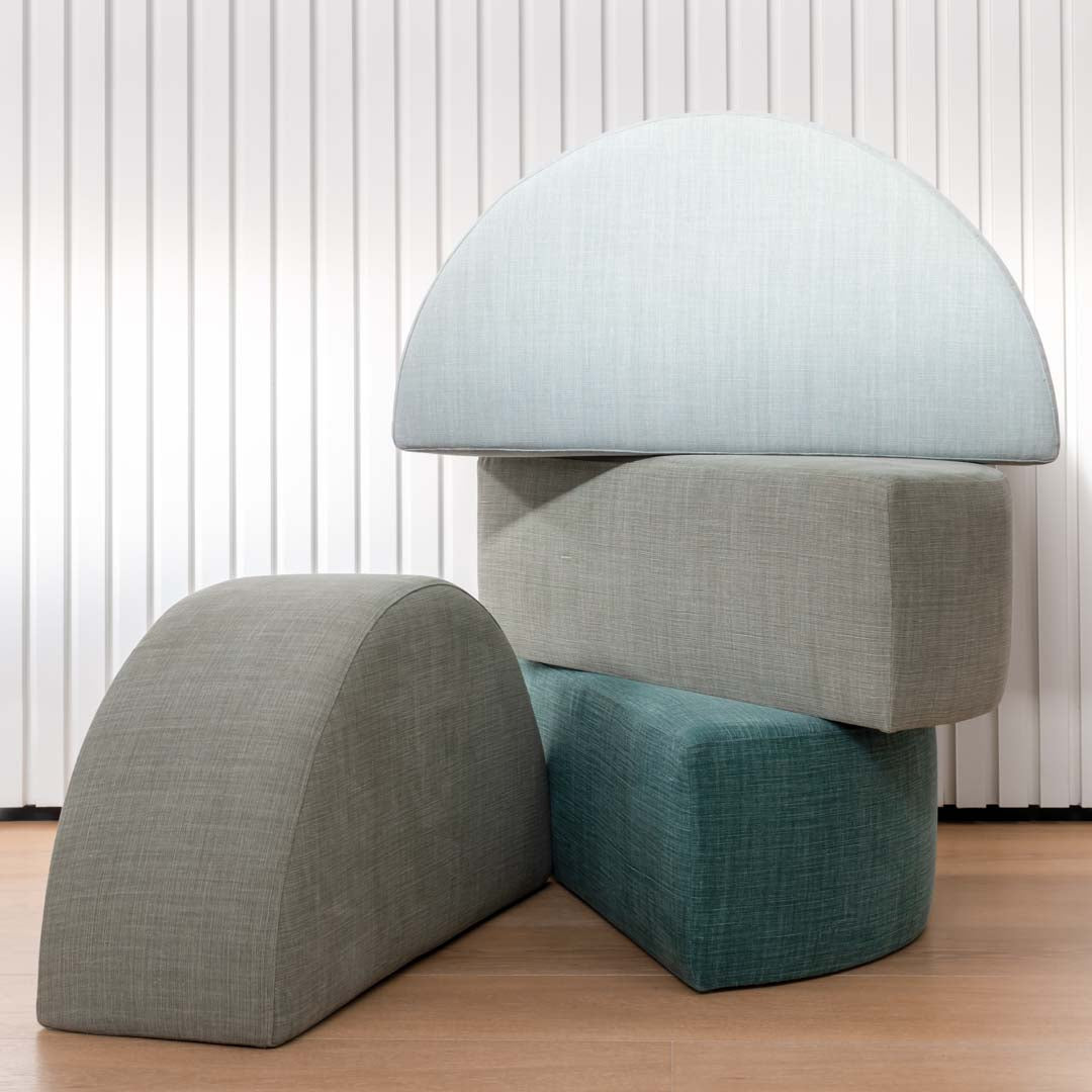 Half Moon Ottoman