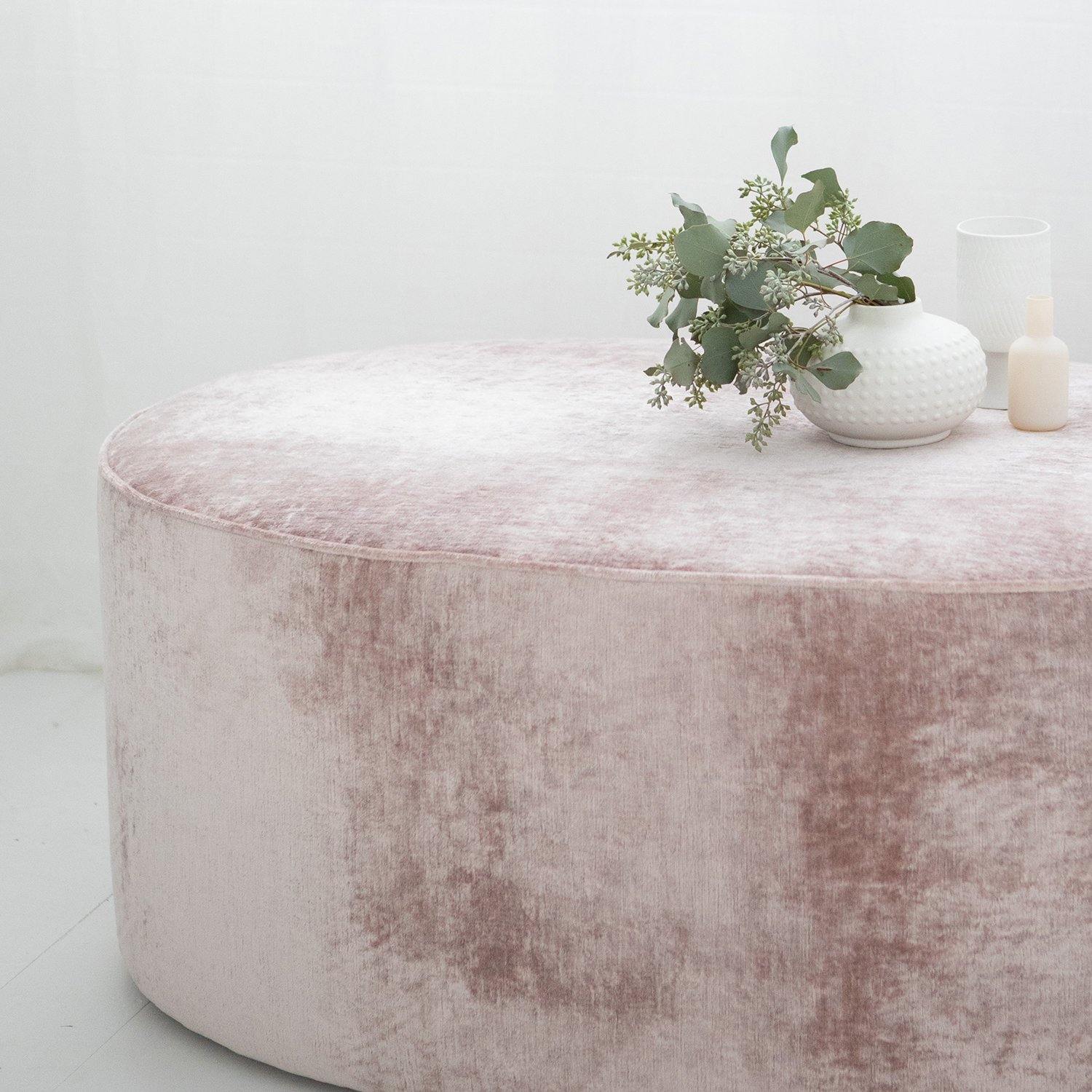 Oval Coffee Table Ottoman - ZENN DESIGN