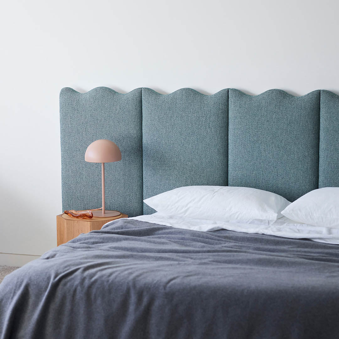 Wave Panelled Bed