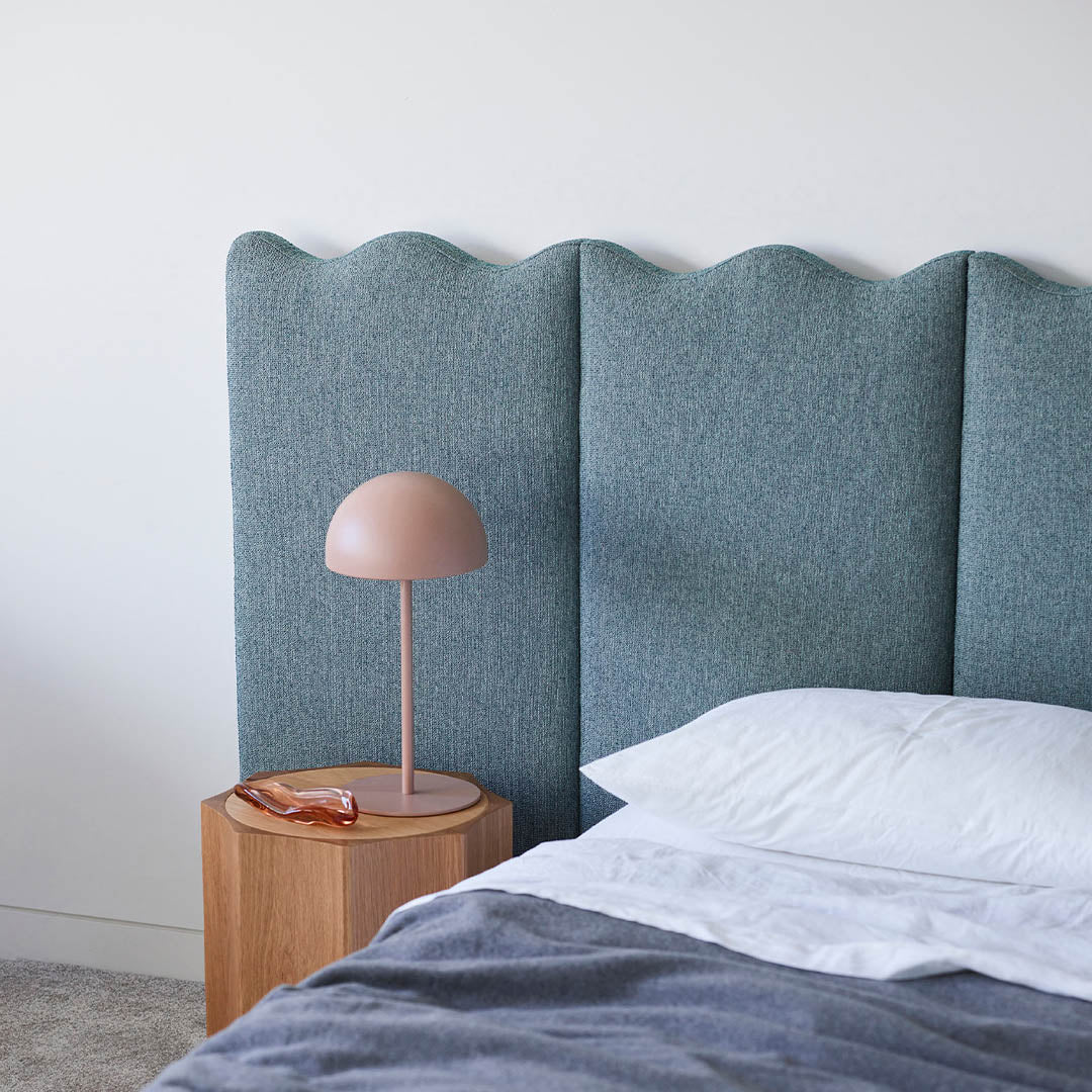 Wave Panelled Bed