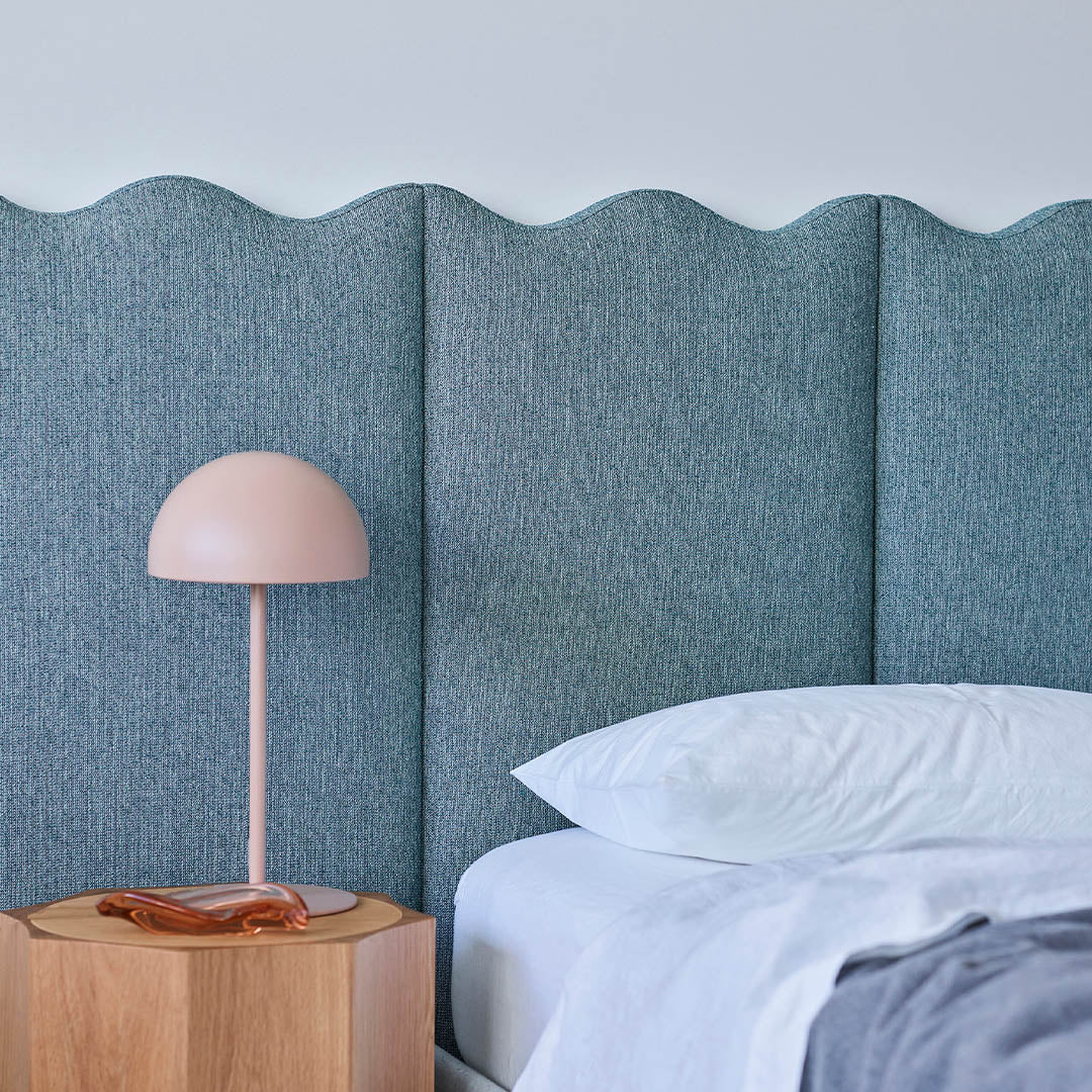 Wave Panelled Bed