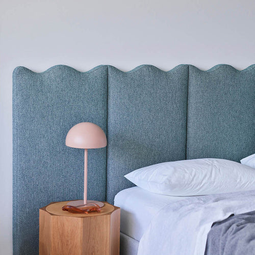 Wave Panelled Bed