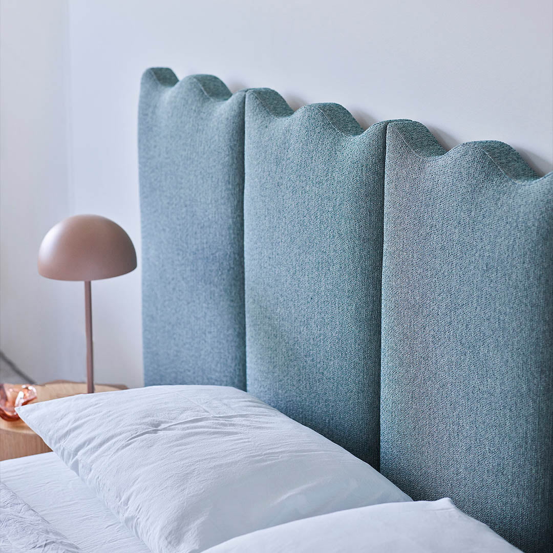 Wave Panelled Bed