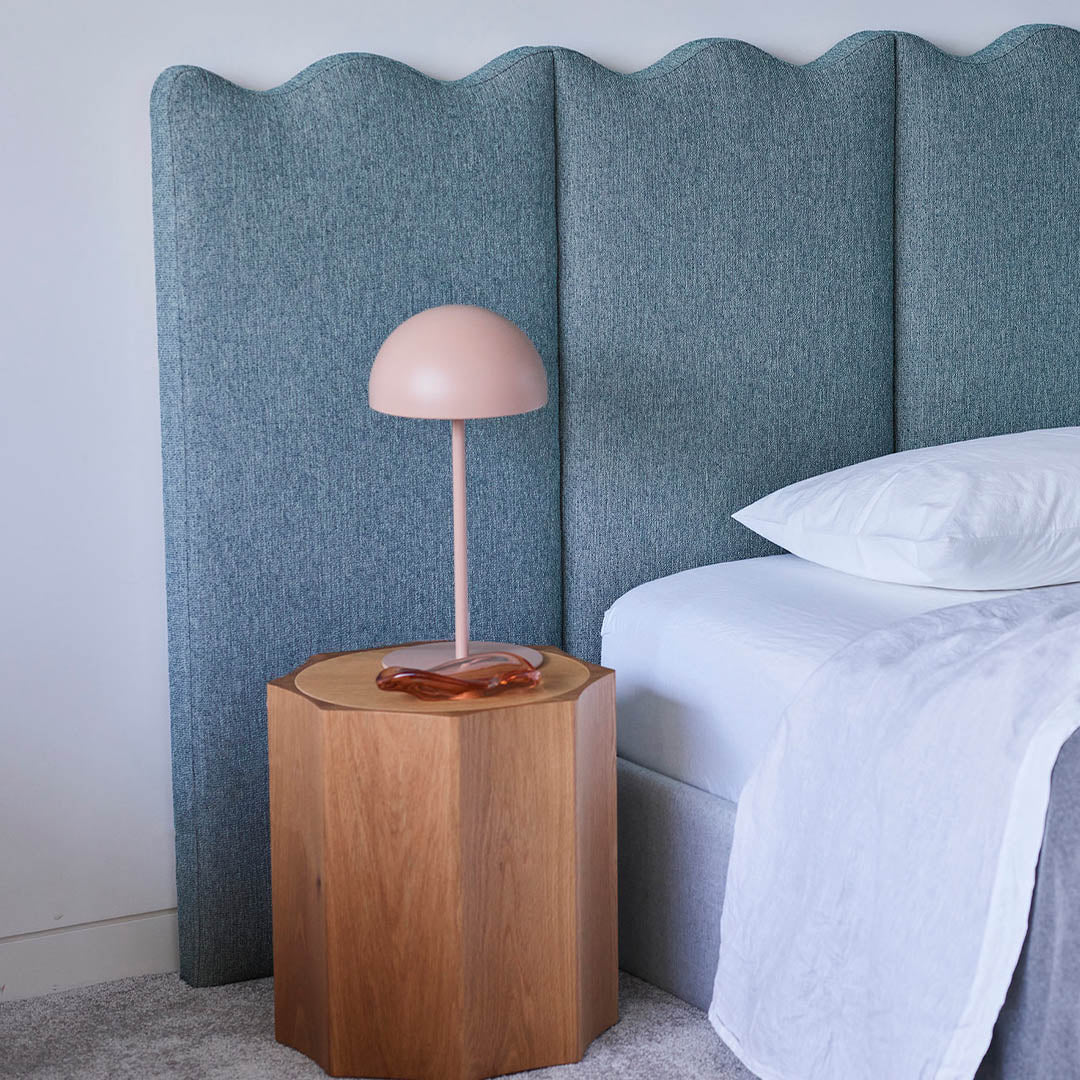 Wave Panelled Bed