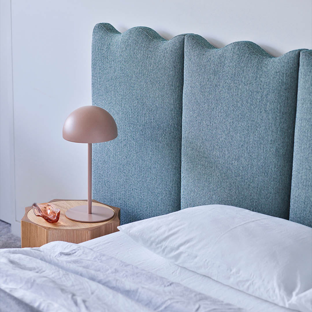 Wave Panelled Bed